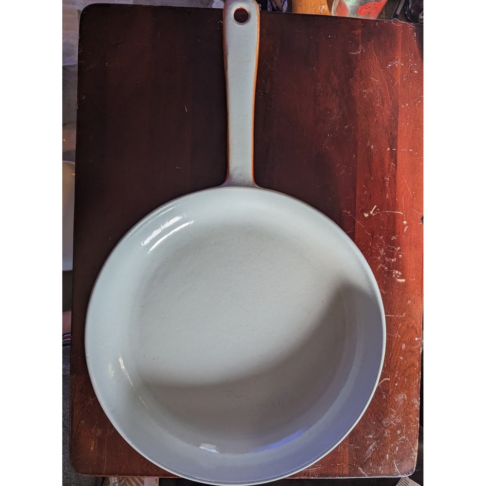 Prizer Ware Cast Iron Enamel Round "11 Fiery Orange RARE FIND